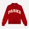 Parke Valentine's Varsity Mockneck Sweatshirt