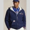Polo Ralph Lauren Winter Olympics 2026 Team USA Sherpa Navy Blue Hoodie
