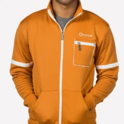 New Portal 2 Aperture Orange Track Jacket