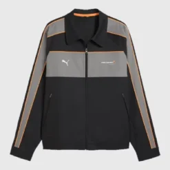 Puma x Mclaren Racing Coach T7 Black Jacket