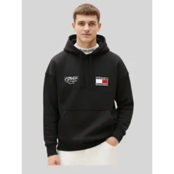 The APXGP Relaxed Graphic Black Hoodie
