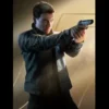 007 James Bond First Light Black Leather Jacket