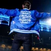 CM Punk Chicago Cubs Blue Bomber Jacket