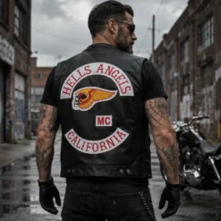 Hells Angels California Leather Vest