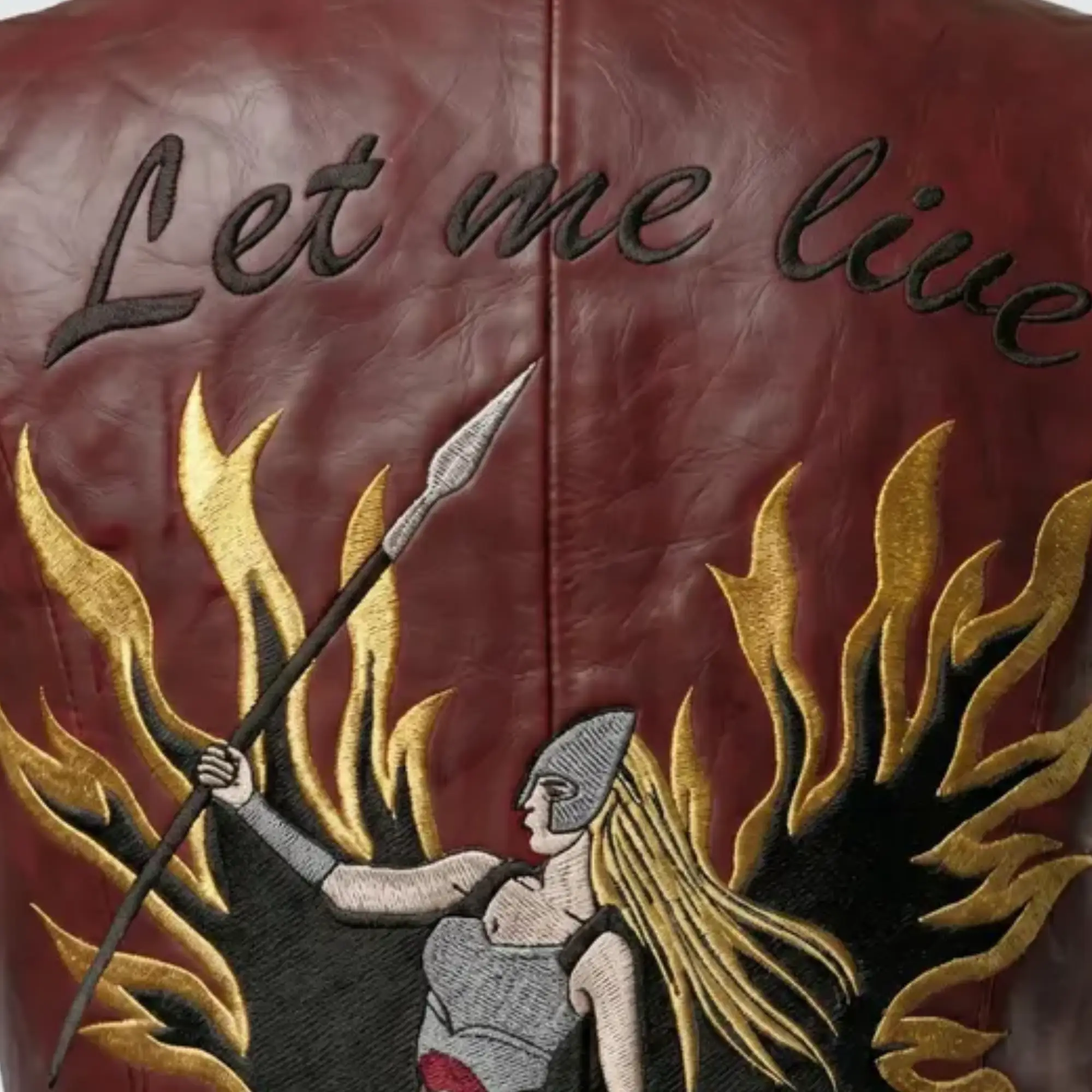 Claire Redfield RE Let Me Live Maroon Leather Vest Claire Redfield Resident Evil Let Me Live Vest
