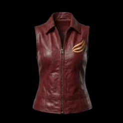 Claire Redfield Resident Evil Let Me Live Leather Vest