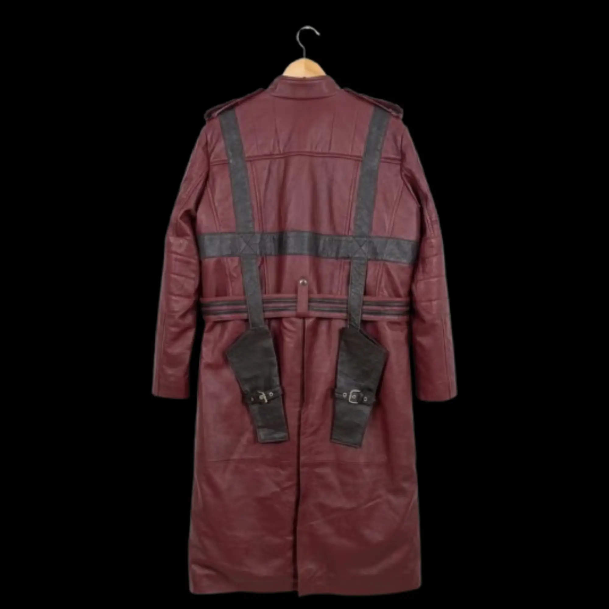 Dante Devil May Cry 3 Red Leather Trench Coat Dante Devil May Cry 3 Red Leather Coat