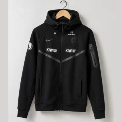 Erling Haaland Norway Fleece Black Track Jacket
