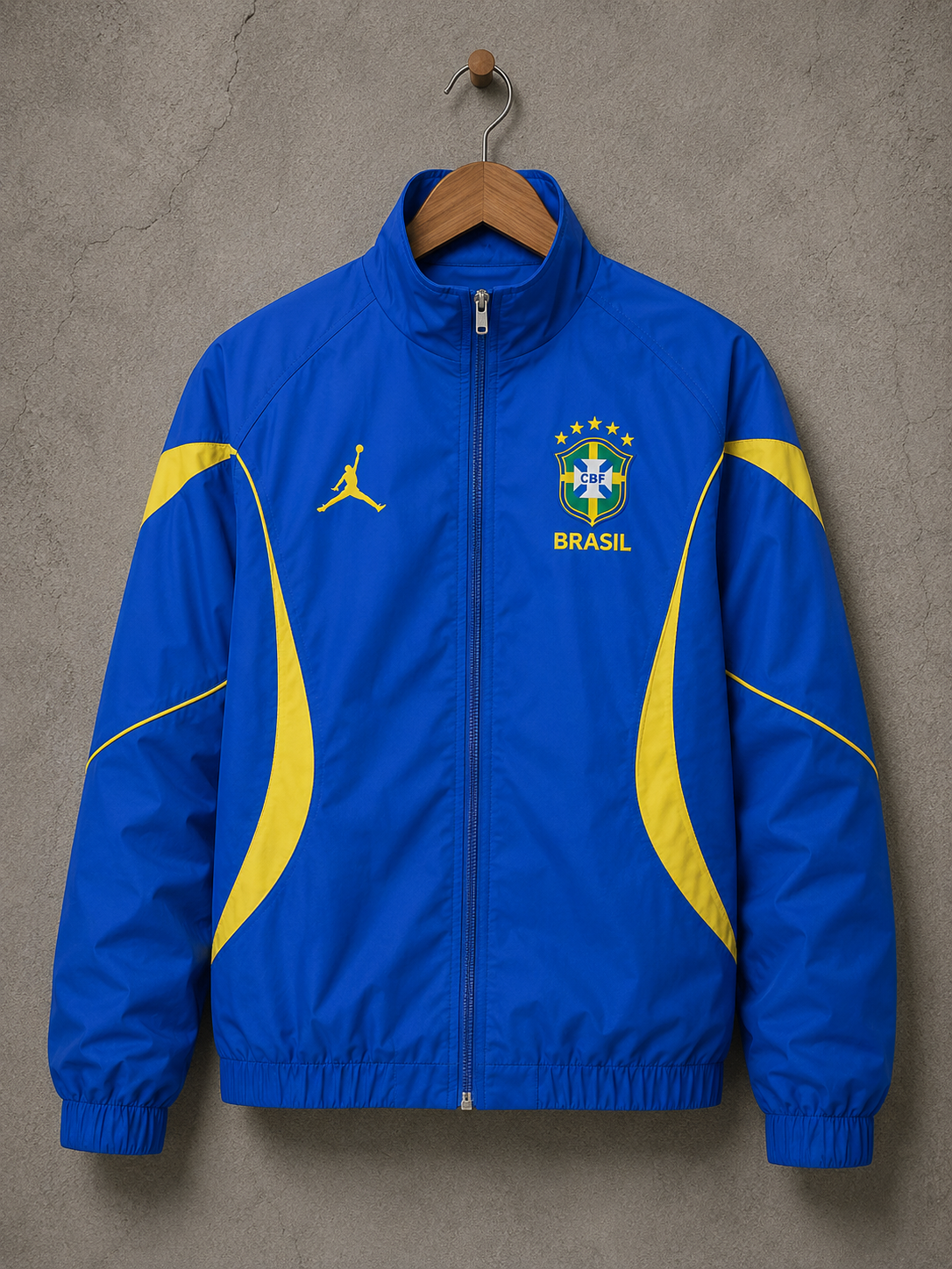 Fifa World Cup 2026 Brazil Anthem Jacket Blue Fifa World Cup 2026 Brazil Anthem Blue Jacket