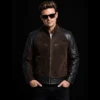 Mortal Kombat II Johnny Cage Suede Leather Jacket