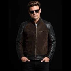 Mortal Kombat II Johnny Cage Suede Leather Jacket