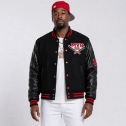 MVP 2026 Jordan Walker Varsity Jacket Black