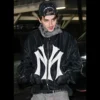 Mowalola My City Timothee Chalamet Bomber Black Jacket