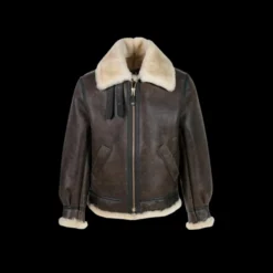 Resident Evil 4 Remake Leon Kennedy Brown Jacket