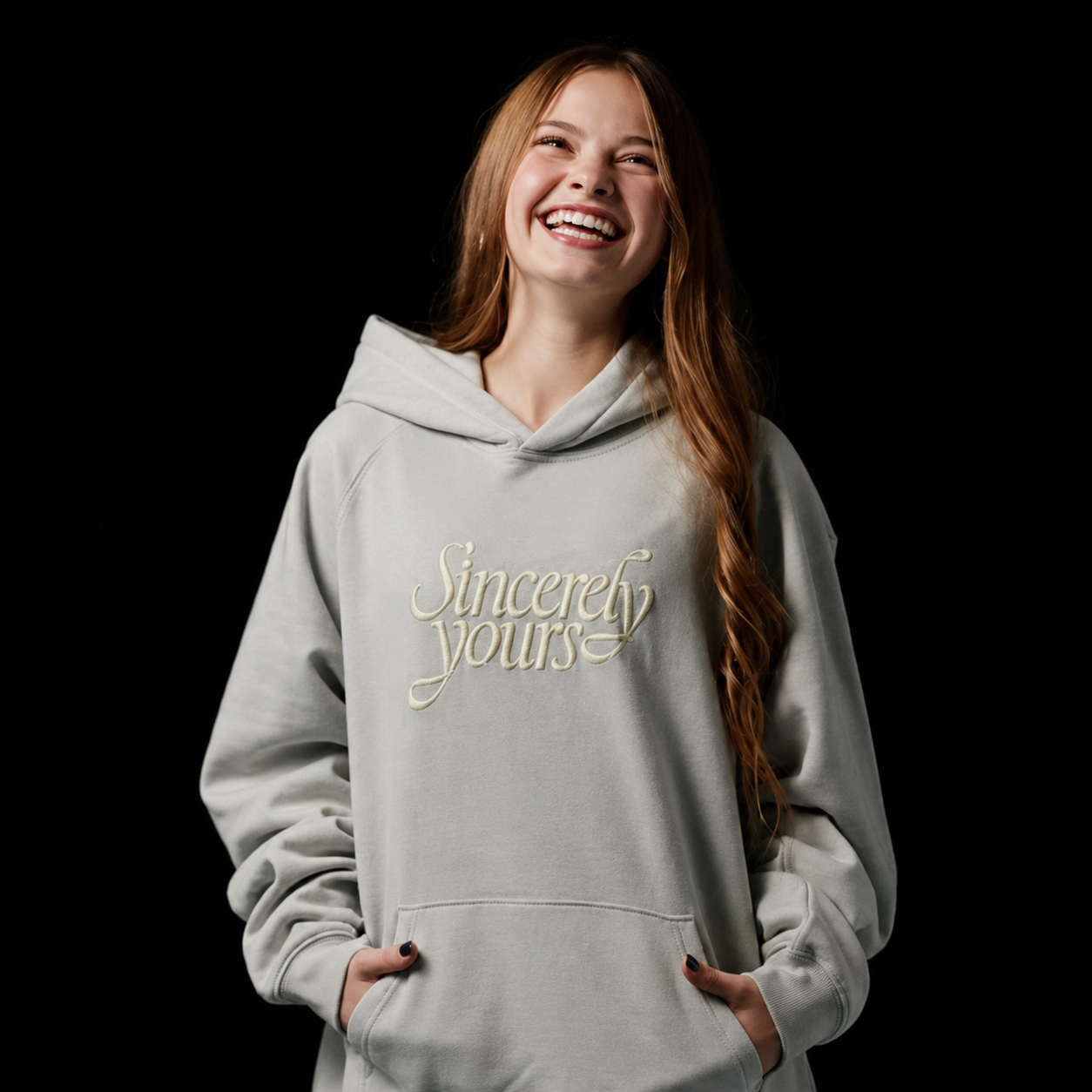 Sincerely Salish Matter Holiday Star Hoodie Grey