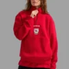 202627 Arsenal Adidas EQT Red Jacket