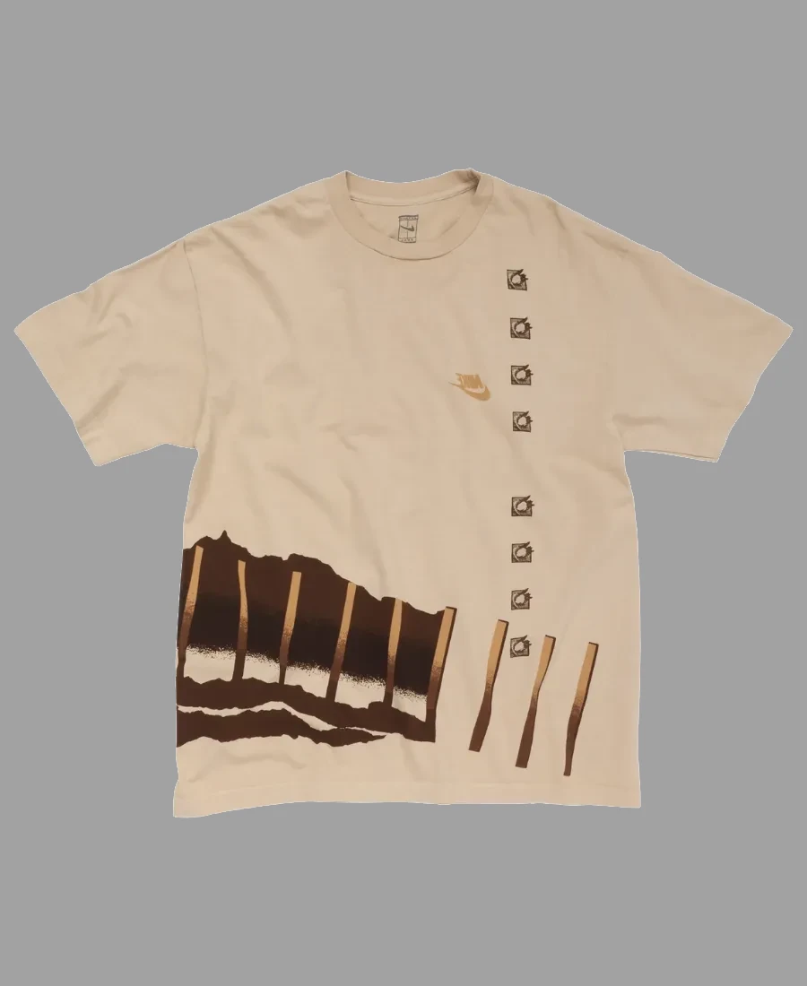 CJ x Nike Slice Beige T-Shirt CJ x Nike Slice Pullover Beige T-Shirt